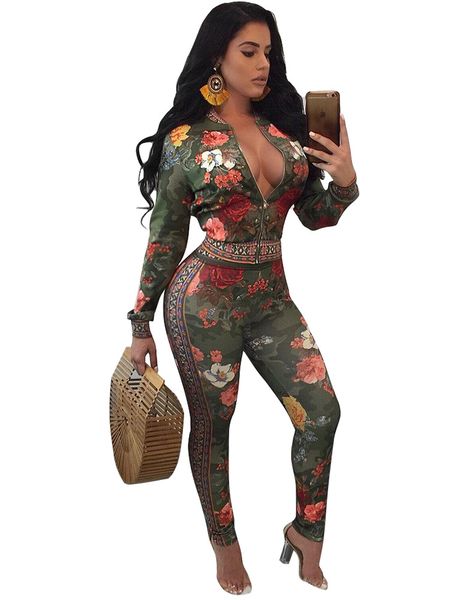 Fashion Floral Print Tracksuit New Spring Autumn Winter Women High Street Slim Jacket+Pants 2 Piece Set Outfit Sporting Suit
Fashion Floral Print Tracksuit New Spring Autumn Winter Women High Street Slim Jacket+Pants 2 Piece Set Outfit Sporting Suit