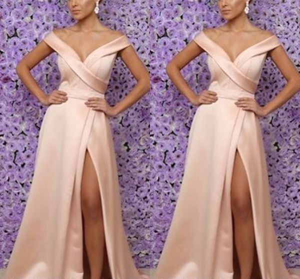 champagne side split evening prom dresses off the shoulder short sleeve open back sheath formal dresses red carpet dress evening gowns, Black
champagne side split evening prom dresses off the shoulder short sleeve open back sheath formal dresses red carpet dress evening gowns, Black