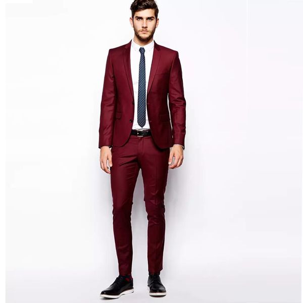 burgundy men wedding suits 2 pieces summer beach smart casual prom wear formal men blazers handsome groom tuxedos jacket+pants, Black;gray
burgundy men wedding suits 2 pieces summer beach smart casual prom wear formal men blazers handsome groom tuxedos jacket+pants, Black;gray