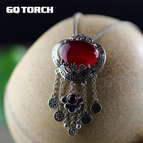 gqtorch real 925 sterling silver pendant for women handmade tassels inlaid natural red ruby gemstone bijoux femme
gqtorch real 925 sterling silver pendant for women handmade tassels inlaid natural red ruby gemstone bijoux femme