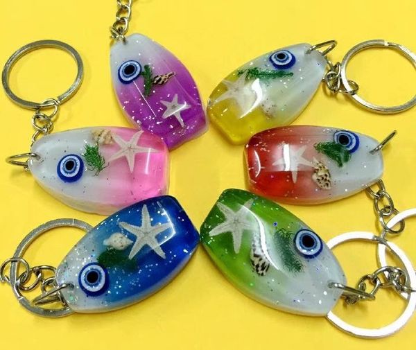 yqtdmy 12 pcs personalized custom starfish seashell design keychain new, Slivery;golden
yqtdmy 12 pcs personalized custom starfish seashell design keychain new, Slivery;golden