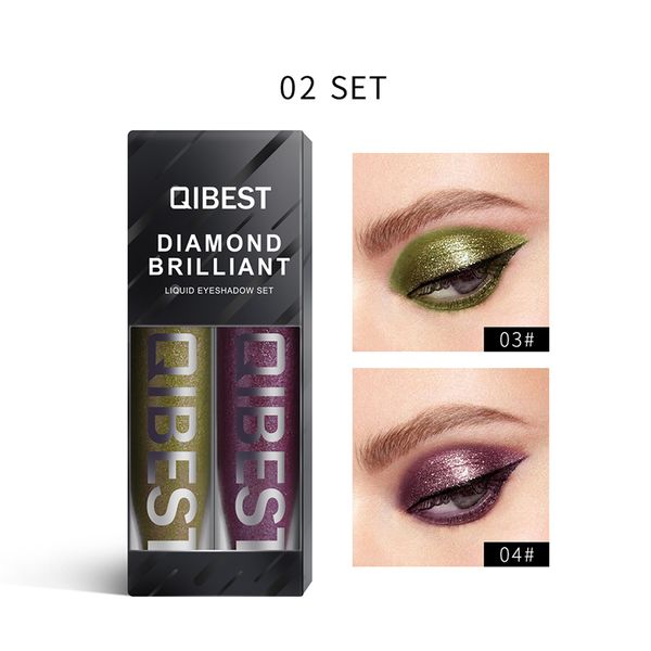 qi2pcs/set eye shadow liquid glitter makeup 6.2gx2 diamond 3d waterproof magic eyes beauty cosmetics #f18011
qi2pcs/set eye shadow liquid glitter makeup 6.2gx2 diamond 3d waterproof magic eyes beauty cosmetics #f18011