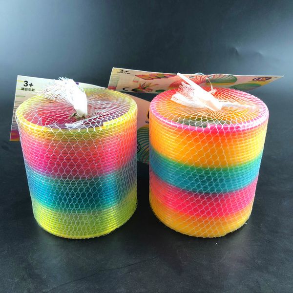 big rainbow circle 9cm colorful rainbow plastic magic slinky kids children classic development educational toy christmas gifts 6pcs
big rainbow circle 9cm colorful rainbow plastic magic slinky kids children classic development educational toy christmas gifts 6pcs