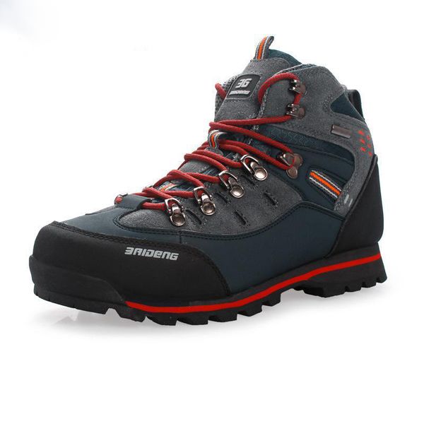 shoes man women mountain genuine leather boots climbing waterproof tactical outdoor winter fishing shoes, Black
shoes man women mountain genuine leather boots climbing waterproof tactical outdoor winter fishing shoes, Black