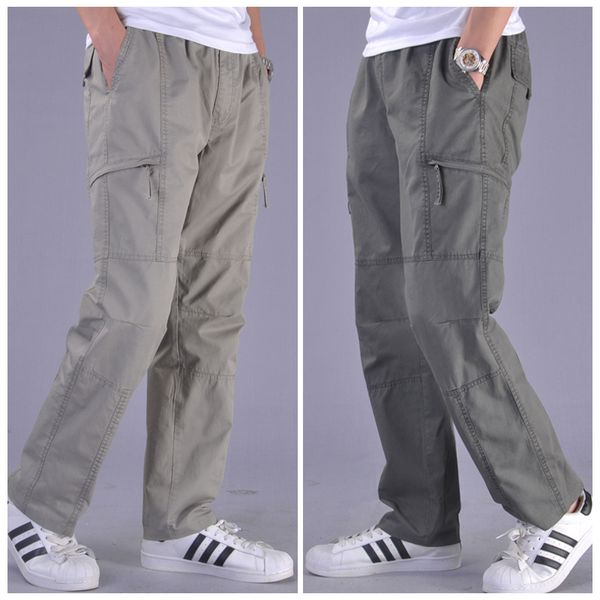 large size sportswear long pants new summer men loose casual pants elastic waist trousers men overalls tooling trousers size 6xl, Black
large size sportswear long pants new summer men loose casual pants elastic waist trousers men overalls tooling trousers size 6xl, Black