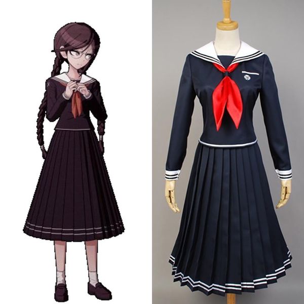 dangan ronpa danganronpa touko toko fukawa halloween cosplay costume suit dress, Black;red
dangan ronpa danganronpa touko toko fukawa halloween cosplay costume suit dress, Black;red