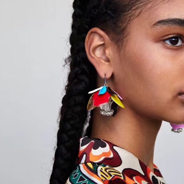 instagram exaggerated fashion floral drop earrings multi-layer rhinestone bohemian accessories, Golden
instagram exaggerated fashion floral drop earrings multi-layer rhinestone bohemian accessories, Golden