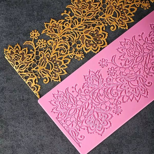 mx131 flower pattern lace mold silicone sugar lace pad cake brim decoration mold kitchenware diy tool
mx131 flower pattern lace mold silicone sugar lace pad cake brim decoration mold kitchenware diy tool