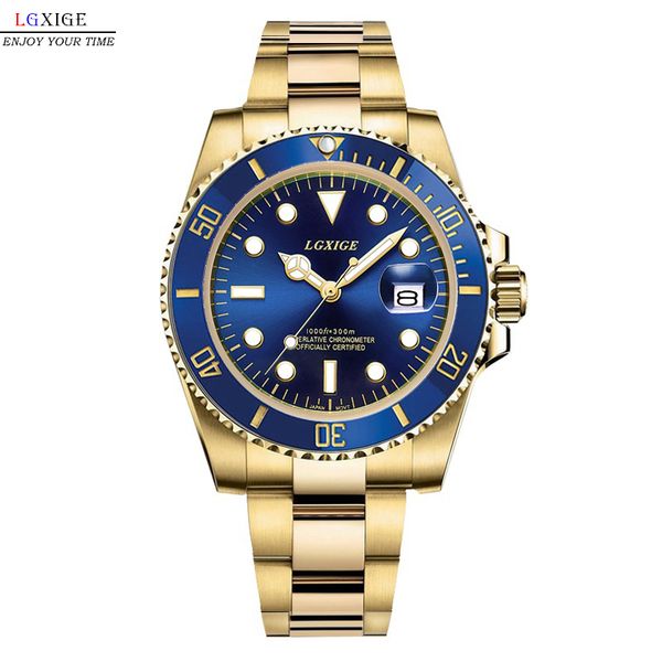 gold men watch watch-men business date full stainless steel wrist watch 2018 quartz diver relogio masculino, Slivery;brown
gold men watch watch-men business date full stainless steel wrist watch 2018 quartz diver relogio masculino, Slivery;brown