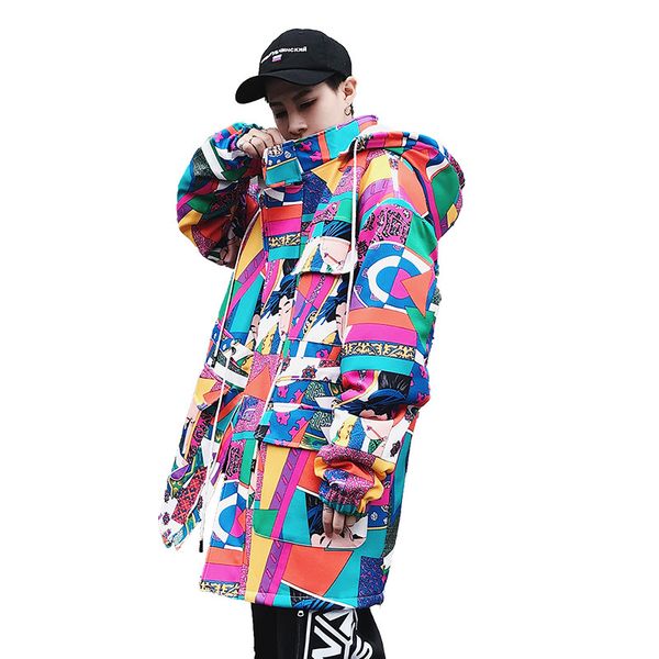2018 japanese high street style ukiyoe wadded jacket hooded yamato-e hip hop patchwork jacket japanese art design coat, Black;brown
2018 japanese high street style ukiyoe wadded jacket hooded yamato-e hip hop patchwork jacket japanese art design coat, Black;brown