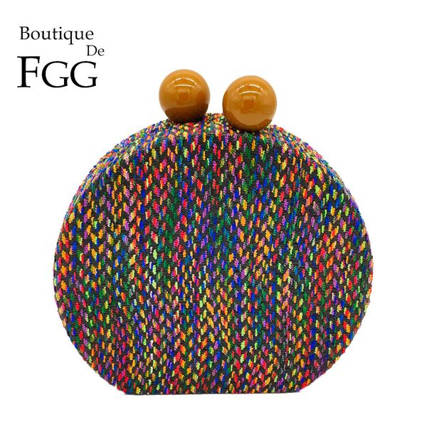 boutique de fgg multicolored woven round circular bags for women 2018 designer evening party clutch chain shoulder handbag purse
boutique de fgg multicolored woven round circular bags for women 2018 designer evening party clutch chain shoulder handbag purse