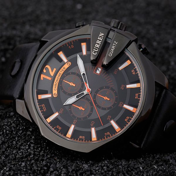 relogio masculino curren men watches luxury popular brand watch man quartz gold watches men clock men's watch 8176, Slivery;brown
relogio masculino curren men watches luxury popular brand watch man quartz gold watches men clock men's watch 8176, Slivery;brown