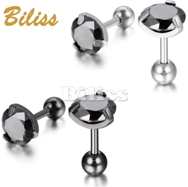 vintage 7mm men's stainless steel stud earrings cz black royal king crown round earring for male two colors selection, Golden;silver
vintage 7mm men's stainless steel stud earrings cz black royal king crown round earring for male two colors selection, Golden;silver