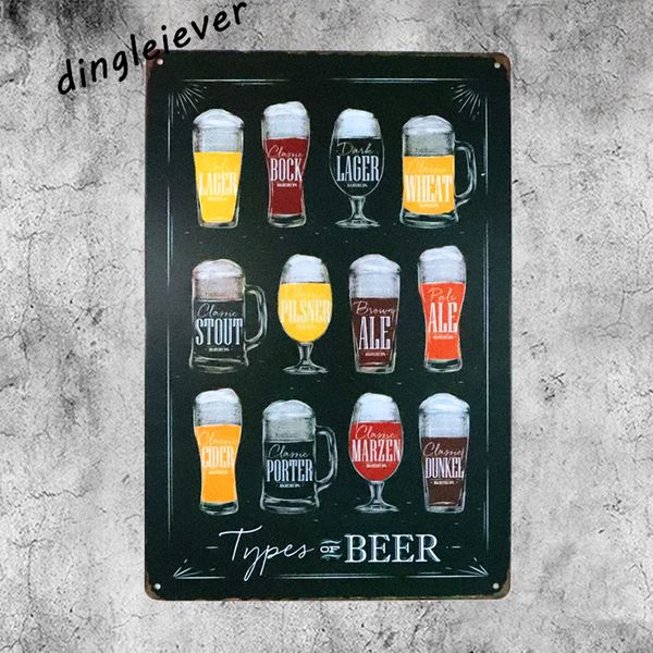 types of beer vintage tin sign bar signs kitchen decor outdoor wall plaques antique tray beer poster
types of beer vintage tin sign bar signs kitchen decor outdoor wall plaques antique tray beer poster