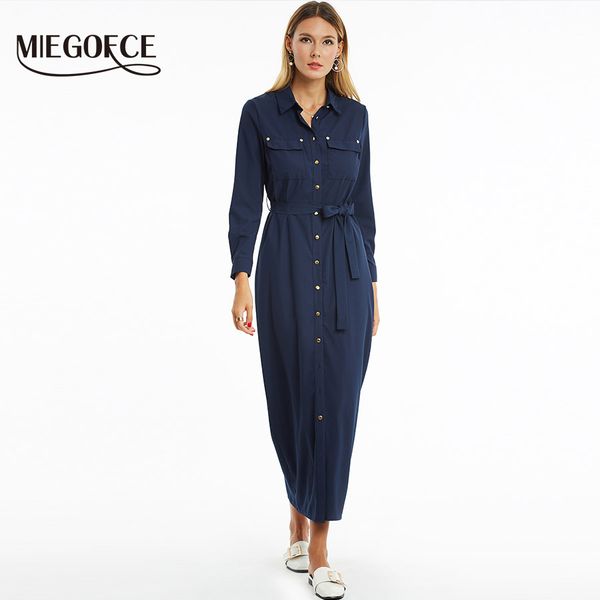 новая коллекция miegofce 2018 весна лето dress темно-синий цвет длинные женщины dress button dresses vestido vestidos de fiesta, White;black
новая коллекция miegofce 2018 весна лето dress темно-синий цвет длинные женщины dress button dresses vestido vestidos de fiesta, White;black