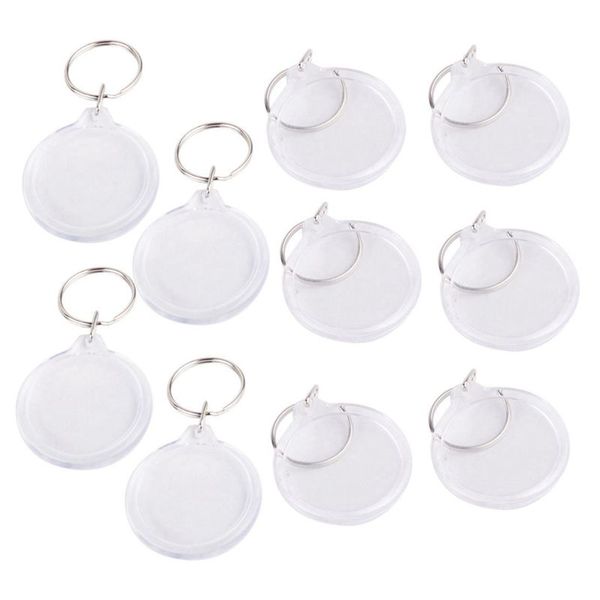 10pcs acrylic round clear p keychains insert frame picture diy blank key ring clasp jewelry accessories fashion yyy9536, Silver
10pcs acrylic round clear p keychains insert frame picture diy blank key ring clasp jewelry accessories fashion yyy9536, Silver