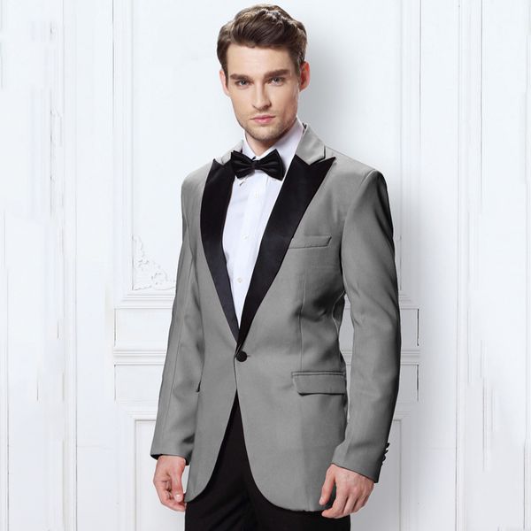 grey men suits for wedding groom suits peaked lapel ivory/white groomsmen tuxedos custom made man blazers 2 pieces red jacket pants, Black;gray
grey men suits for wedding groom suits peaked lapel ivory/white groomsmen tuxedos custom made man blazers 2 pieces red jacket pants, Black;gray