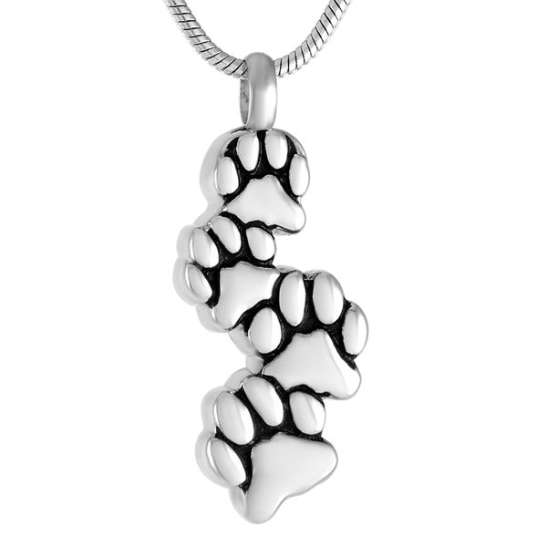 ijd9612 selling four dog paw together pet memorial urn pendant & necklace stainless steel cremation ashes jewelry for animal, Silver
ijd9612 selling four dog paw together pet memorial urn pendant & necklace stainless steel cremation ashes jewelry for animal, Silver