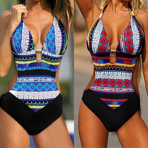 Sexy Print Trikini Swimwear Women One Piece Swimsuit Monokini Bandeau Backless Brazilian XXL Plus Size Push Up Bathing Suit 2018 good
Sexy Print Trikini Swimwear Women One Piece Swimsuit Monokini Bandeau Backless Brazilian XXL Plus Size Push Up Bathing Suit 2018 good