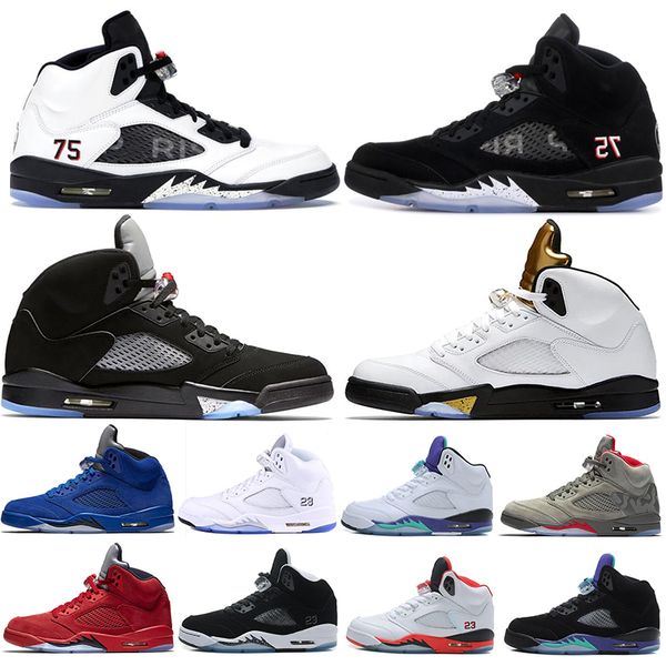 Mens Basketball Shoes V PSG X PAIRS 5S Black White Grapes red suede Camo Grey OG Black Metallic Oreo designer shoes sneakers trainers
Mens Basketball Shoes V PSG X PAIRS 5S Black White Grapes red suede Camo Grey OG Black Metallic Oreo designer shoes sneakers trainers