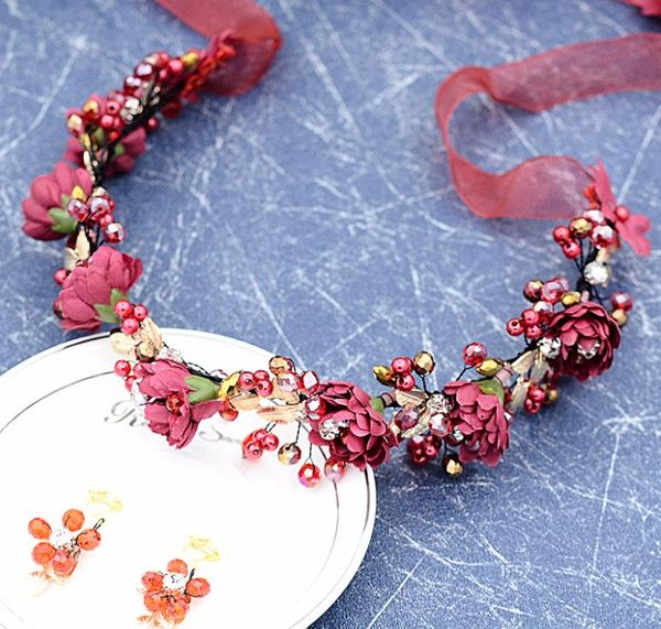 bridal gowns, wedding dress, headwear, hand-made accessories, red toast, flower garland hoop, Silver
bridal gowns, wedding dress, headwear, hand-made accessories, red toast, flower garland hoop, Silver