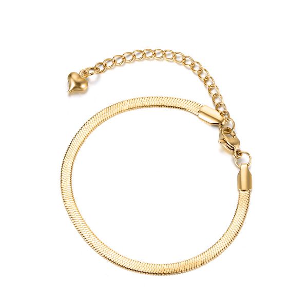 jeemango new stainless steel snake chain thin bracelets bangles fashion gold color anniversary chirstmas gifts for women b18075, White
jeemango new stainless steel snake chain thin bracelets bangles fashion gold color anniversary chirstmas gifts for women b18075, White