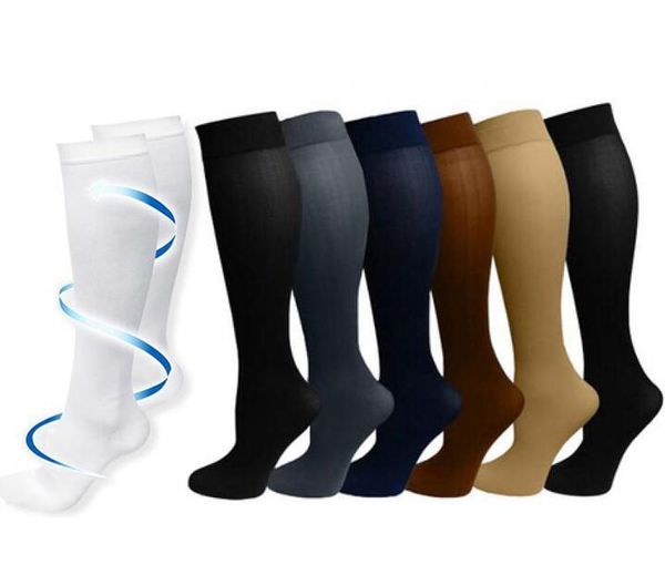 compression socks men women knee high graduated medical nursing travel flight socks running fitness sports stocking dhl, Black
compression socks men women knee high graduated medical nursing travel flight socks running fitness sports stocking dhl, Black