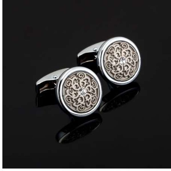 vintage pattern cufflinks for mens shirt cuff accessories crystal art cuff link grade designer cuff brand jewelry, Silver
vintage pattern cufflinks for mens shirt cuff accessories crystal art cuff link grade designer cuff brand jewelry, Silver