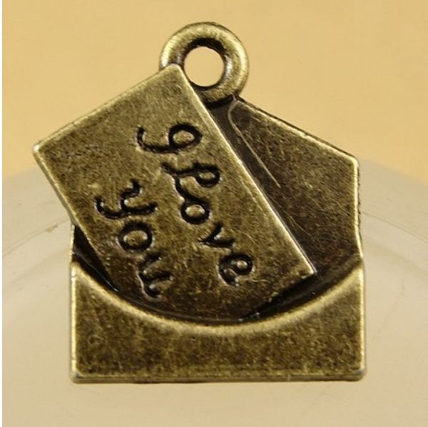 300 pcs/lot 18*17mm antique bronze envelope charm pendant with i love you letter good for diy handmade jewelry, Bronze;silver
300 pcs/lot 18*17mm antique bronze envelope charm pendant with i love you letter good for diy handmade jewelry, Bronze;silver