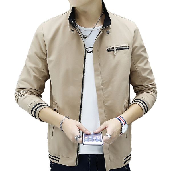 brand new clothing autumn jackets and coats stand collar jaqueta masculina casual streetwear slim fit male jacket dropshipping, Black;brown
brand new clothing autumn jackets and coats stand collar jaqueta masculina casual streetwear slim fit male jacket dropshipping, Black;brown