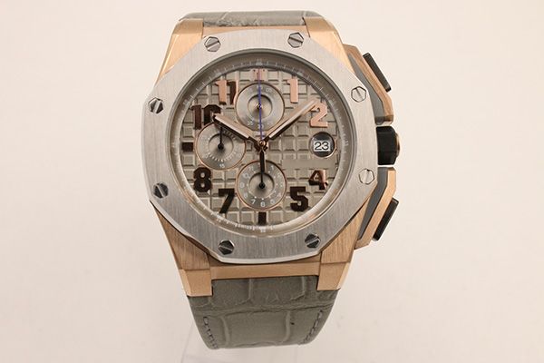 2018 High Quality Luxury Brand Quartz Movement Men 43mm Watch Leather Band Black Full Function Dial Royal Oak male Wristwatch
2018 High Quality Luxury Brand Quartz Movement Men 43mm Watch Leather Band Black Full Function Dial Royal Oak male Wristwatch