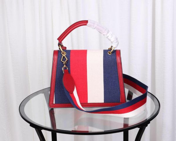 stripe designer shoulder bag for women 25.5x17x13cm casual fashion palm leather totes hand floral bee colourful handbags 476541
stripe designer shoulder bag for women 25.5x17x13cm casual fashion palm leather totes hand floral bee colourful handbags 476541