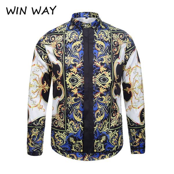 showing the tide of d digital printed youth long sleeve shirt men's flower shirt at the aristocratic court, White;black
showing the tide of d digital printed youth long sleeve shirt men's flower shirt at the aristocratic court, White;black