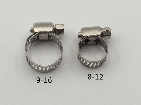 Hose Clamp for Water Cooling Pipes Hoop Buckle for Water Cooling Tube Clips Compatible with OD 8-12MM 9-16MM Hoses
Hose Clamp for Water Cooling Pipes Hoop Buckle for Water Cooling Tube Clips Compatible with OD 8-12MM 9-16MM Hoses