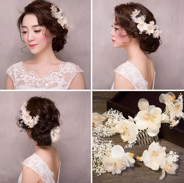 bridal flowers, headwear, hay, white combs, accessories, wedding dress accessories, Silver
bridal flowers, headwear, hay, white combs, accessories, wedding dress accessories, Silver