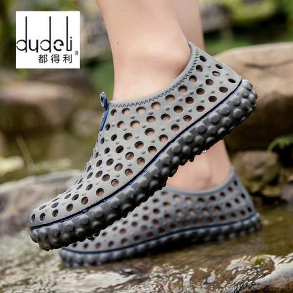 dudeli men's summer hollow out breathable beach sandals casual outdoor slippers sandals men male 2018, Black
dudeli men's summer hollow out breathable beach sandals casual outdoor slippers sandals men male 2018, Black