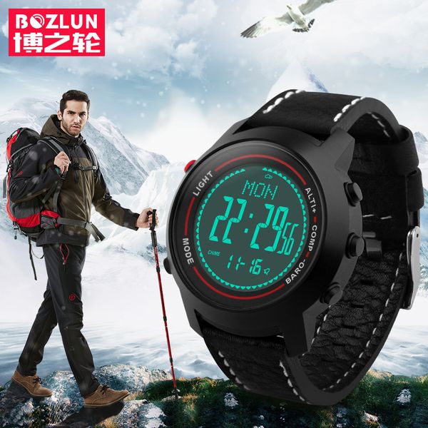 caino men sports digital wristwatches compass altimeter barometer leather band fashion outdoor watches clock relogio masculino, Slivery;brown
caino men sports digital wristwatches compass altimeter barometer leather band fashion outdoor watches clock relogio masculino, Slivery;brown