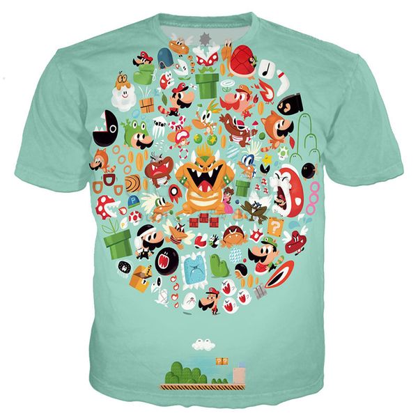 классический мультфильм игры super mario bros женщины мужчины новая мода лето унисекс смешные 3d печати crewneck повседневная футболка топы, White;black
классический мультфильм игры super mario bros женщины мужчины новая мода лето унисекс смешные 3d печати crewneck повседневная футболка топы, White;black