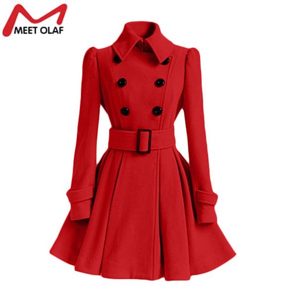 wholesale- women trench coat winter belt buckle trenchcoat double-breasted vintage coat casual windbreaker woolen blend outwear cloak yl376, Tan;black
wholesale- women trench coat winter belt buckle trenchcoat double-breasted vintage coat casual windbreaker woolen blend outwear cloak yl376, Tan;black