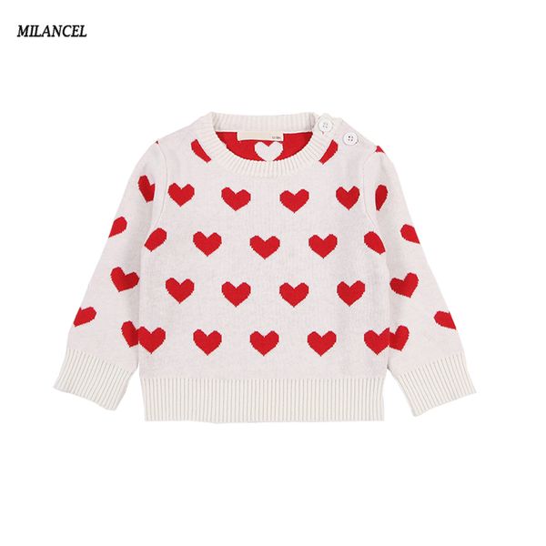 milancel 2018 girls sweaters autumn girls clothing heart print children sweaters o-neck pullover for kids sweater, Blue
milancel 2018 girls sweaters autumn girls clothing heart print children sweaters o-neck pullover for kids sweater, Blue