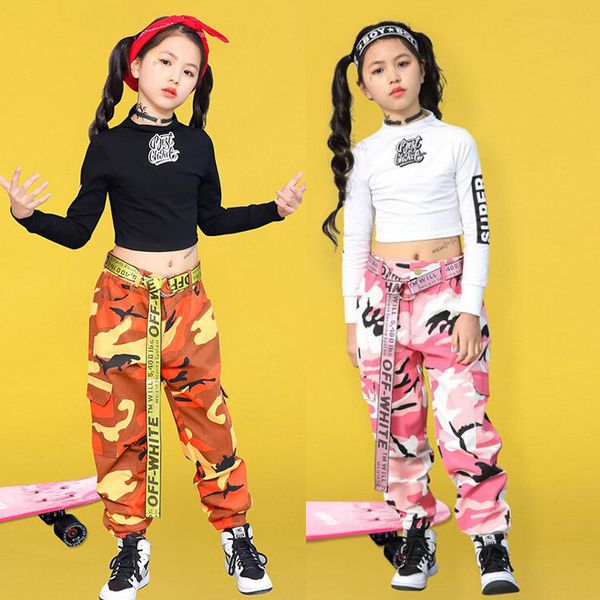 girls jazz modern dancing costumes clothing suits kids children's hip hop dance wear outfits costumes camouflage jogger pants, Black;red
girls jazz modern dancing costumes clothing suits kids children's hip hop dance wear outfits costumes camouflage jogger pants, Black;red