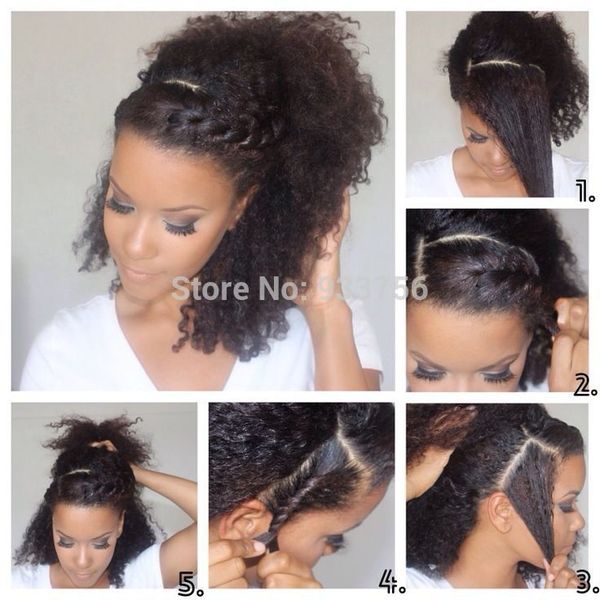 naturaly hair unprocessed kinky curly drawstring ponytail brazilian hair clip in curly pony tail hairpiece 140g big puff, Black
naturaly hair unprocessed kinky curly drawstring ponytail brazilian hair clip in curly pony tail hairpiece 140g big puff, Black