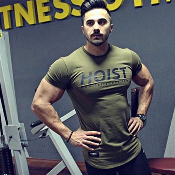 summer new mens t shirt crossfit fashion short sleeved gyms fitness bodybuilding t-shirt for men workout slim cotton tees, White;black
summer new mens t shirt crossfit fashion short sleeved gyms fitness bodybuilding t-shirt for men workout slim cotton tees, White;black