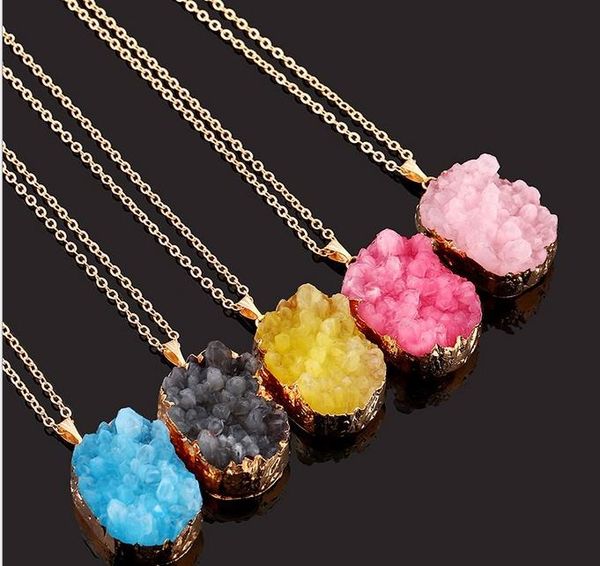 new natural crystal quartz healing point chakra bead gemstone necklace pendant original natural stone style pendant necklaces jewelry, Silver
new natural crystal quartz healing point chakra bead gemstone necklace pendant original natural stone style pendant necklaces jewelry, Silver