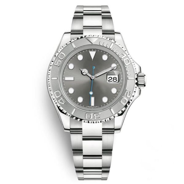 YACHT Watches MASTER Watch Mens 40mm Automatic Movement Mechanical Men Stainless Steel Watches Silver Wristwatch Reloj para hombres 5 Color
YACHT Watches MASTER Watch Mens 40mm Automatic Movement Mechanical Men Stainless Steel Watches Silver Wristwatch Reloj para hombres 5 Color