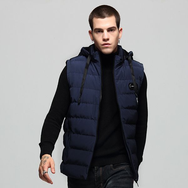men's vests eosnyx hooded vest men 2021 autumn winter warm sleeveless jackets fashion slim fit coats casual, Black;white
men's vests eosnyx hooded vest men 2021 autumn winter warm sleeveless jackets fashion slim fit coats casual, Black;white