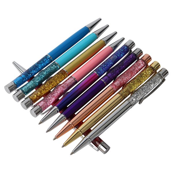 genkky creatively 0.7mm luxury ballpoint flow oil crystal gold foil metal copper colorful high-grade gold quicksand pen, Blue;orange
genkky creatively 0.7mm luxury ballpoint flow oil crystal gold foil metal copper colorful high-grade gold quicksand pen, Blue;orange