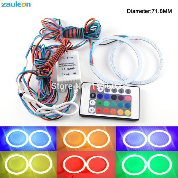2pcs led angel eyes rgb multi-colors 71.8mm cob halo ring with remote control car styling car-covers headlight angel eye light
2pcs led angel eyes rgb multi-colors 71.8mm cob halo ring with remote control car styling car-covers headlight angel eye light