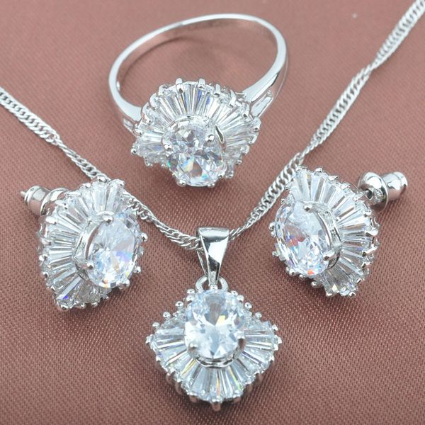 shining white cubic zircon women's 925 silver jewelry sets necklace pendant earrings rings ts044, Slivery;golden
shining white cubic zircon women's 925 silver jewelry sets necklace pendant earrings rings ts044, Slivery;golden