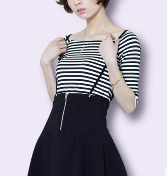 parallel does not cross double suspenders with narrow pants clip, Black;white
parallel does not cross double suspenders with narrow pants clip, Black;white